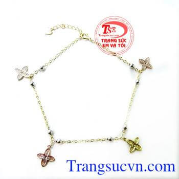 Chiếc lắc nữ vàng chất lượng đảm bảo uy tín,