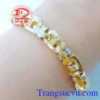 Lắc vàng 18k nam chất lượng vàng nhập khẩu đảm bảo chất lượng uy tín.