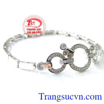 Bán Lắc tay vàng trắng xinh cho nữ chất lượng cao.