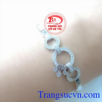 Lắc tay vàng trắng xinh cho nữ, lắc tay nữ vàng tây, lắc tay nữ đeo đẹp. Lắc tay vàng trắng xinh cho nữ