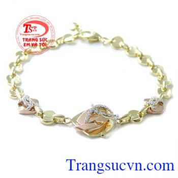 Bán Lắc nữ vàng tây korea 10k đẹp chất lượng vàng đảm bảo. 