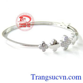 Bán Vòng tay nữ vàng hoa xinh chất lượng cao. 