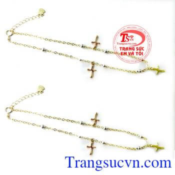 chiếc Lắc chân đường tình yêu bảo hành chu đáo