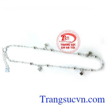 Lắc chân tình yêu ngọt ngào bảo hành 6 tháng miễn phí,bảo hành đánh bóng trọn đời,