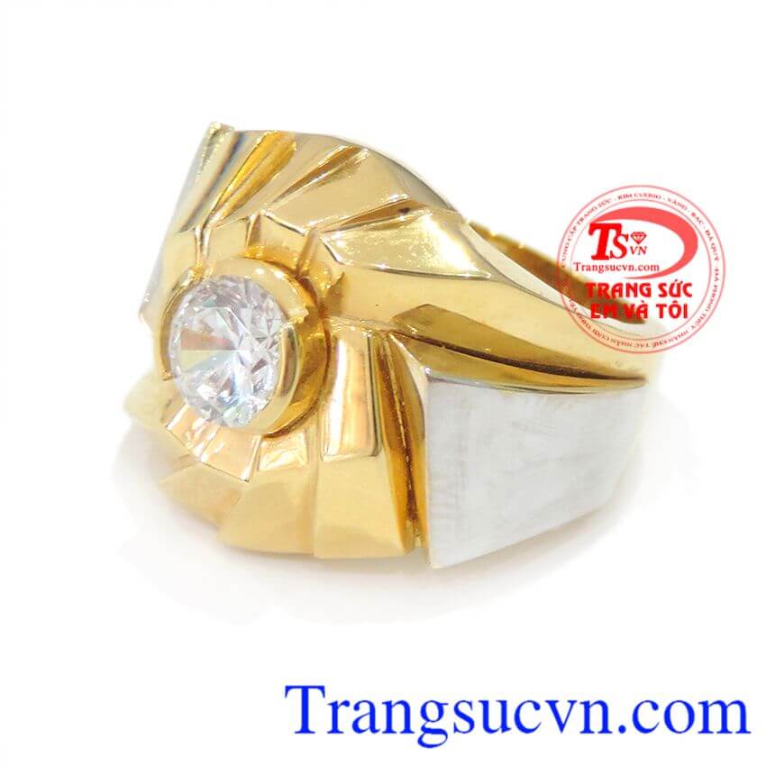 Nhẫn vàng cơn lốc công danh chất lượng vàng đảm bảo,phù hợp đeo ngón giữa chiếc Nhẫn vàng cơn lốc công danh tinh tế và sang trọng