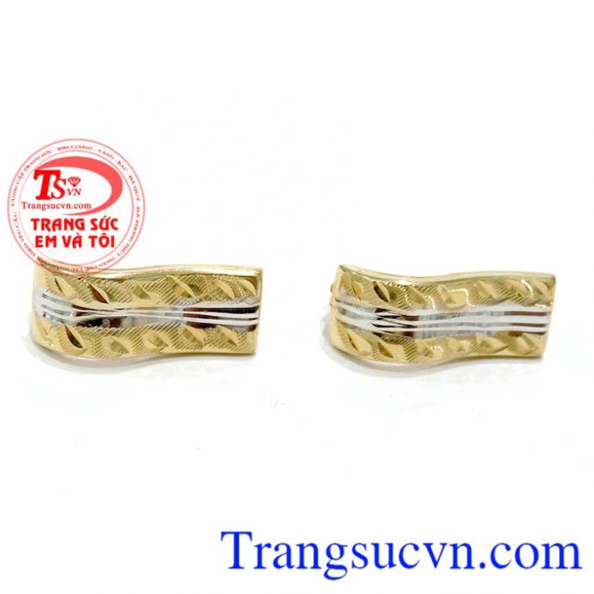 Hoa tai nữ vàng đáng yêu