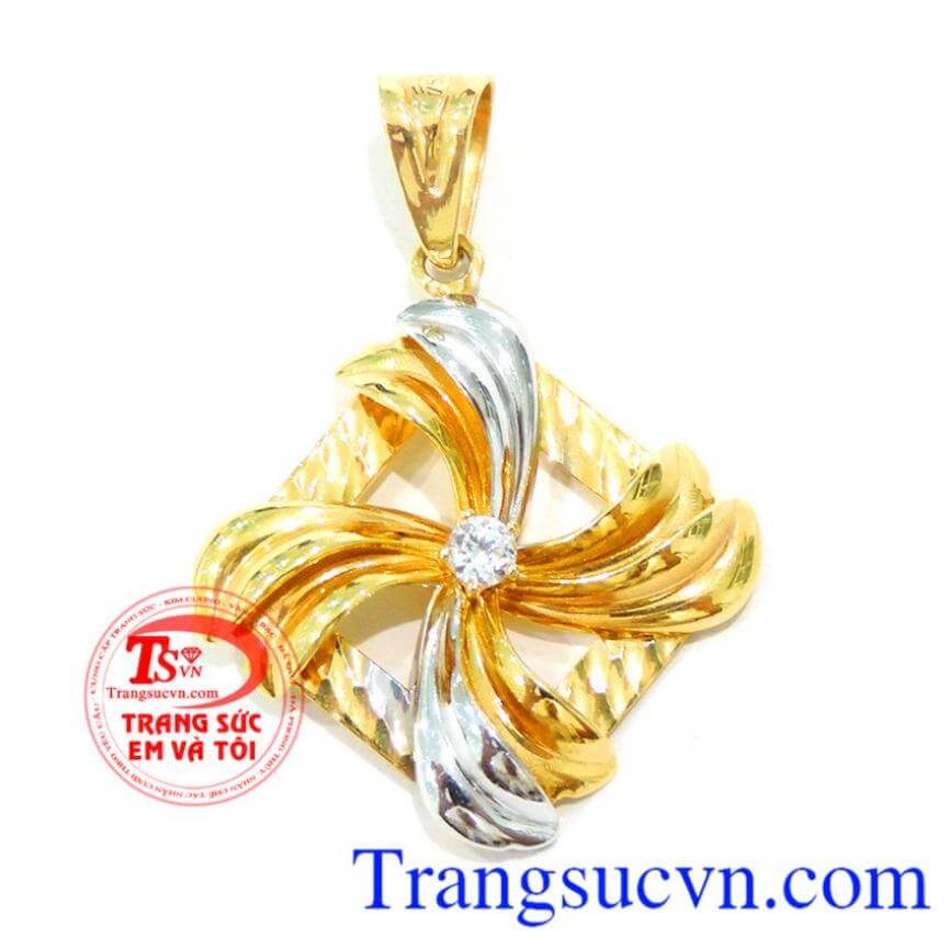 Mặt dây chuyền vàng 18k