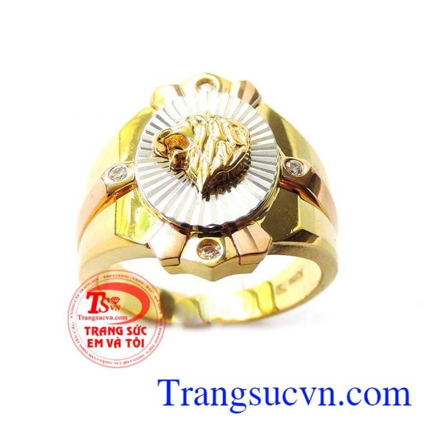 Nhẫn vàng nam 18k 