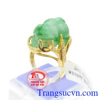 Nhẫn nữ tỳ hưu vàng tây chất lượng đảm bảo,Đeo mang may mắn và tài lộc,chiếc Nhẫn nữ tỳ hưu vàng tây tinh tế và sang trọng, quý phái,Nhẫn nữ tỳ hưu vàng tây Giao toàn quốc, Món quà ý nghĩa dành cho phái đẹp