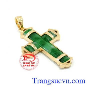 Măt thánh giá ngọc phỉ thúy tinh tế và sang trọng