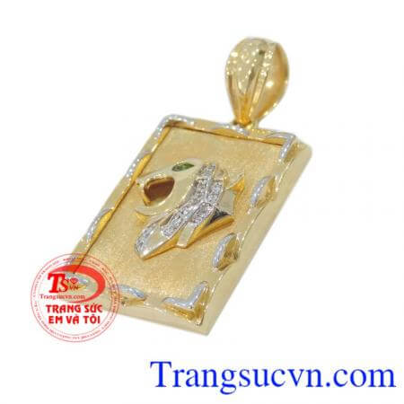 Mặt dây vàng báo chất lượng vàng đảm bảo uy tín