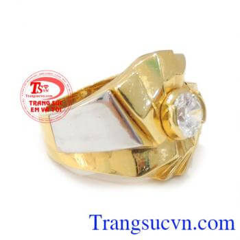 Nhẫn vàng cơn lốc công danh tinh tế và sang trọng,Nhẫn vàng cơn lốc công danh đẳng cấp tinh tế, toàn quốc thanh toán an toàn 