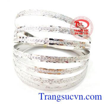 Chất lượng vàng đảm bảo uy tín. Vòng tuần vàng trắng