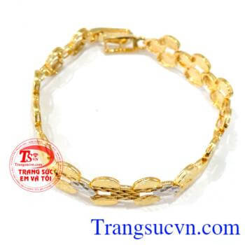 Lắc vàng tây nữ đeo chất lượng đảm bảo món quà ý nghĩa dành cho phái đep. 