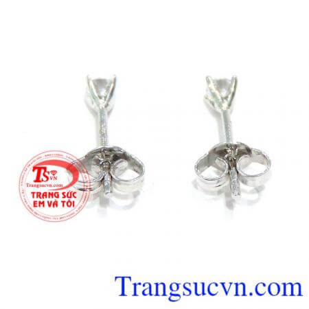 Hoa tai nữ vàng nhỏ bảo hành 1 năm,giao toàn quốc.