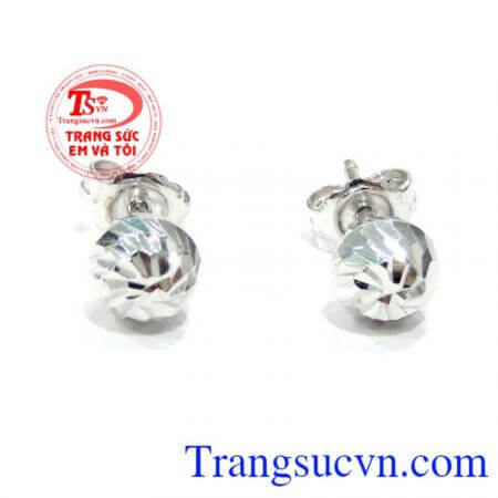 Hoa tai nữ vàng Phay sáng tinh tế phay sáng bóng chất lượng đảm bảo. 