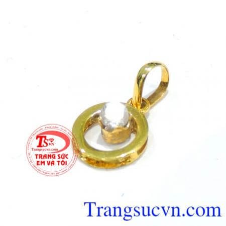 Mặt dây chuyền vàng 18k nhỏ