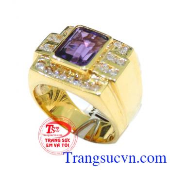 Nhẫn nam phá cách đầy nam tính là lựa chọn tuyệt vời cho phong cách phái mạnh