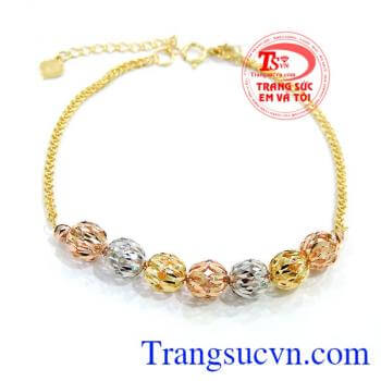 Lắc tay Thục Nữ 18k Ý