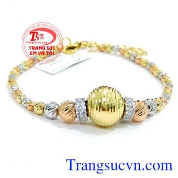Bảo hành Lắc Quý Phái Vàng Italy 18k 1 năm.