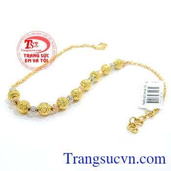 Chiếc Lắc Nữ 18k đeo tay dành cho phái Đẹp. 