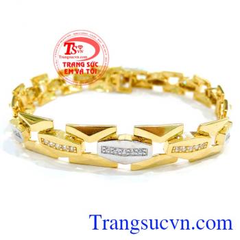 Lắc vàng 18k Quý Phái