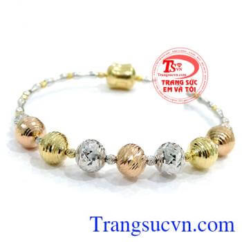 Chiếc Vòng tay 18k Italy chất lượng vàng đảm bảo. 