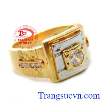 Nhẫn nam 18k đẹp bảo hành 1 năm,Khách hàng ưa chuộng và bình chọn nhiều năm liền,Nhẫn nam 18k đẹp dành cho nam uy tín,Nhẫn nam 18k đẹp