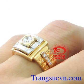 Nhẫn nam 18k đẹp chất lượng đảm bảo uy tín,Nhẫn nam 18k đẹp đẳng cấp và tinh tế sang trọng