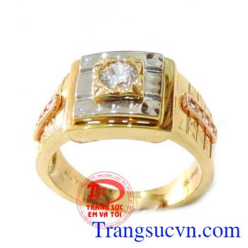 Nhẫn nam 18k đẹp chất lượng đảm bảo uy tín,Nhẫn nam 18k đẹp đẳng cấp và tinh tế sang trọng