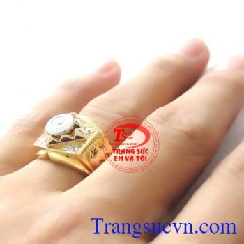 Nhẫn nam Italy 18k 750 nhập khẩu nguyên chiếc,Nhẫn nam Italy 18k bảo hành 1 năm,Chiếc Nhẫn nam Italy 18k vàng đúc nguyên khối với vàng màu, vàng hồng, vàng trắng là chiếc nhẫn bền đẹp sang trọng cho người đeo