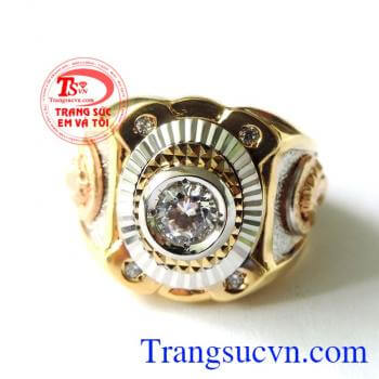 Nhẫn mã đáo thành công tinh tế,Nhẫn mã đáo thành công phù hợp đeo ngón giữa và ngón nhẫn là món quà tặng sinh nhật người tuổi Ngọ Ý nghĩa