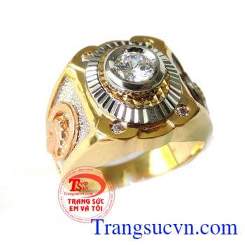 Nhẫn mã đáo thành công tinh tế,Nhẫn mã đáo thành công phù hợp đeo ngón giữa và ngón nhẫn là món quà tặng sinh nhật người tuổi Ngọ Ý nghĩa