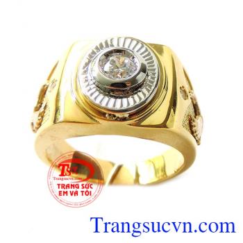 Nhẫn vàng 18k đại bàng đẳng cấp và tinh tế,Nhẫn vàng 18k đại bàng.