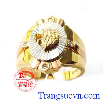 Nhẫn vàng nam 18k đúc nguyên khối chất lượng vàng đảm bảo đeo sang trọng và lịch lãm,Nhẫn vàng nam 18k Nhẫn vàng nam 18k dành cho nam đeo tay bền đẹp song hành cùng thời gian