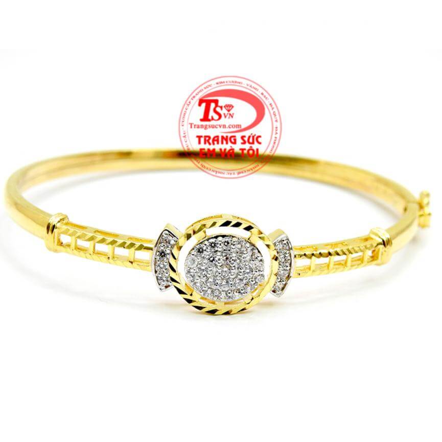 Vòng tay đính đá đẹp cho nữ