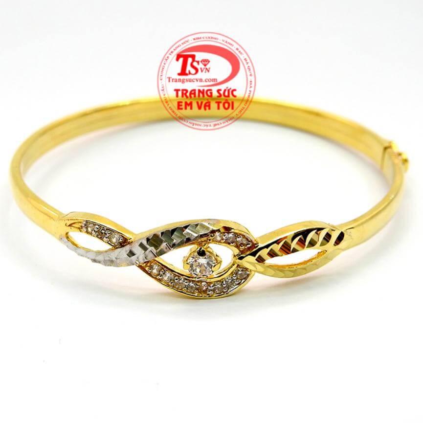 Vòng tay vàng tây xinh xắn