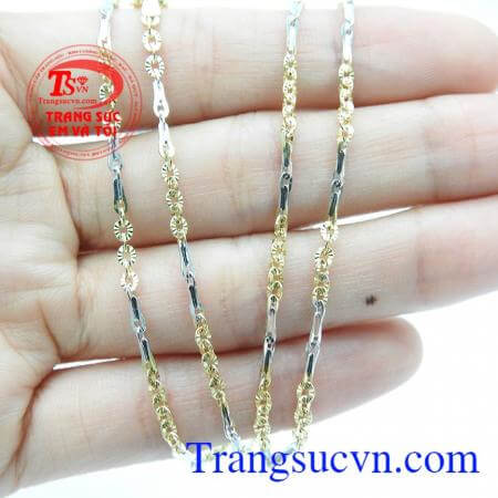 Dây chuyền nữ ý nhập 10k