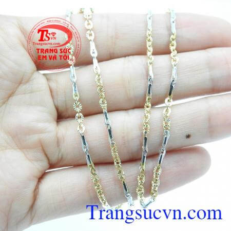 Dây chuyền nữ ý nhập 10k