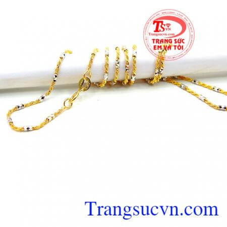 dây chuyền nữ vàng,bền đẹp,sáng lấp lánh,dây chuyền nữ hợp thời trang