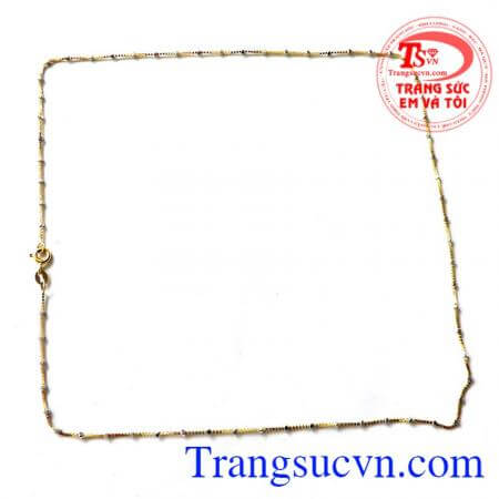 Dây vàng 18k nhập Ý Giao toàn quốc An toàn