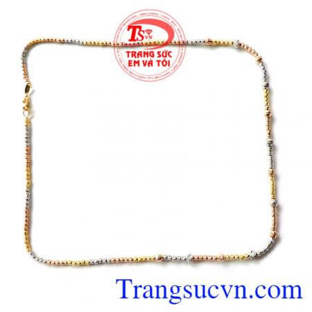 Dây vàng ITaly 18k 3 màu