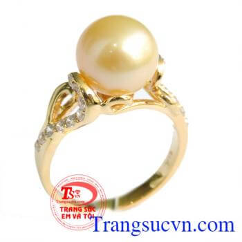Nhẫn ngọc trai yêu thương chất lượng ngọc trai đảm bảo Nhẫn ngọc trai yêu thương là món quà ý nghĩa dành tặng cho Mẹ, Cho Vợ, Cho Cô Giáo, Cho người yêu thương,Nhẫn ngọc trai yêu thương 