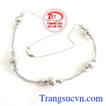 Kiềng 18k nhập Italy món quà sinh nhật.