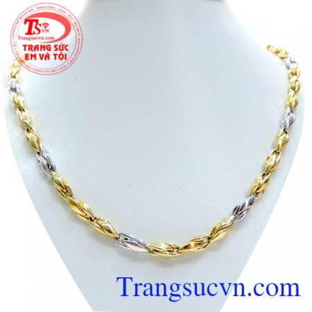 Dây chuyền nam vàng Ý 10k đẹp cá tính cho phái mạnh