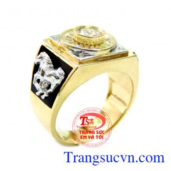 Nhẫn nam vàng nhập khẩu 10k