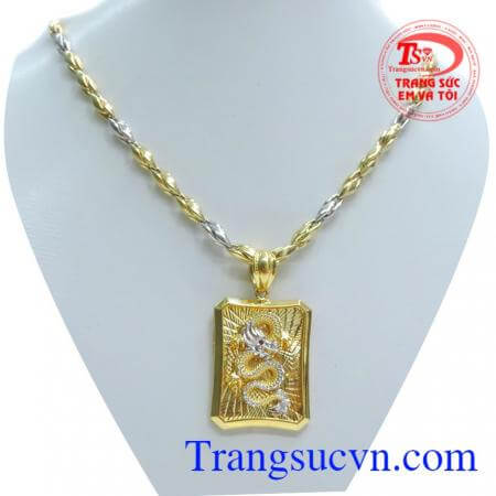 Bộ trang sức nam vàng rồng là bộ trang sức được phái mạnh yêu thích