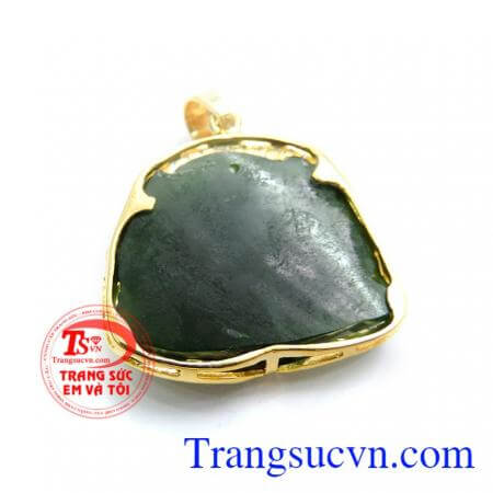 Mặt dây chuyền nam chạm khắc bọc vàng 14k sáng bóng đảm bảo chất lượng hợp thời trang, sang trọng và phong thủy