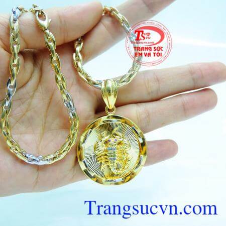 Bộ trang sức nam vàng tây
