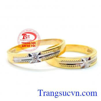 Nhẫn cưới biểu tượng của sự gắn kết vĩnh cữu và hạnh phúc tròn đầy của cặp đôi